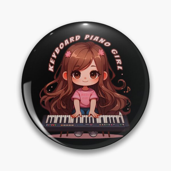 Item preview, Keyboard Piano Girl designed and sold by Echonn.