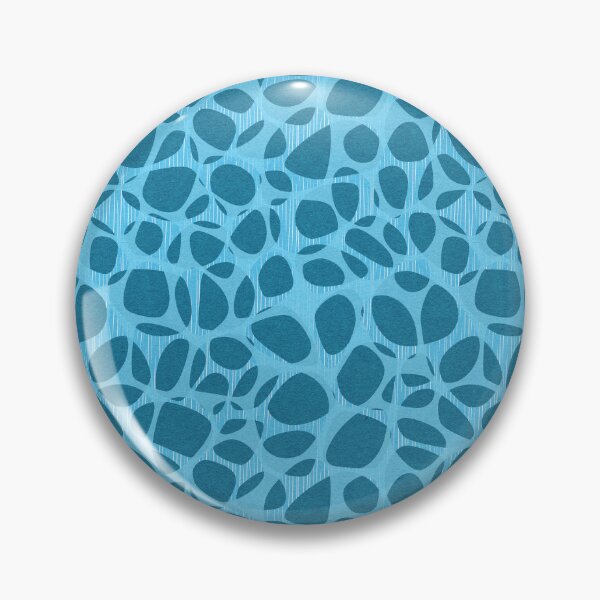 Item preview, Organic Lattice in Vivid Blue designed and sold by Squilla Design Studio.