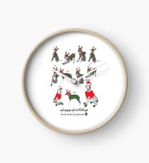 Glückliche Howlidays! Uhr