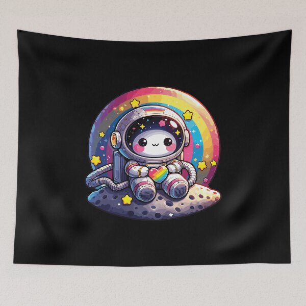 Item preview, mini astronaut with heart designed and sold by Inspire-DuDe.