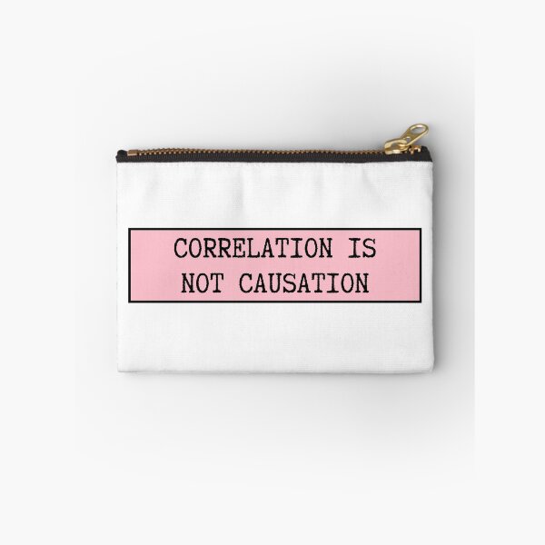 Item preview, Correlation Is Not Causation  designed and sold by CharmStudio.