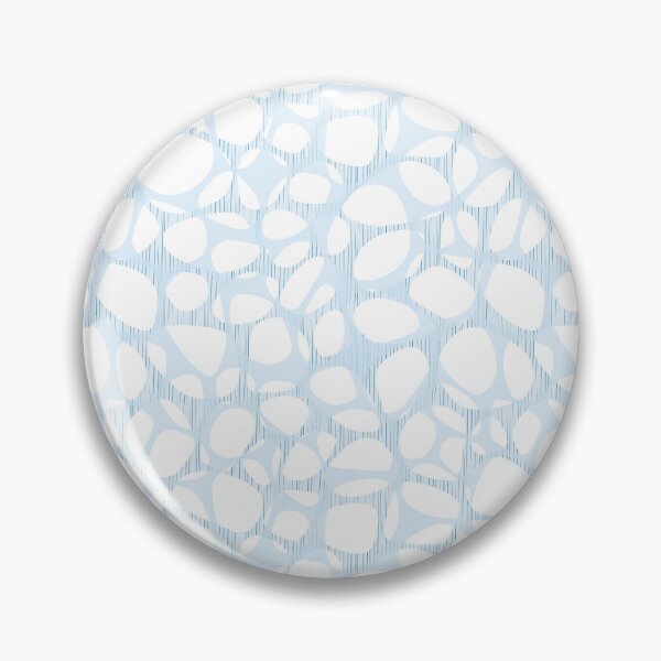 Item preview, Organic Lattice in Blue and White designed and sold by Squilla Design Studio.