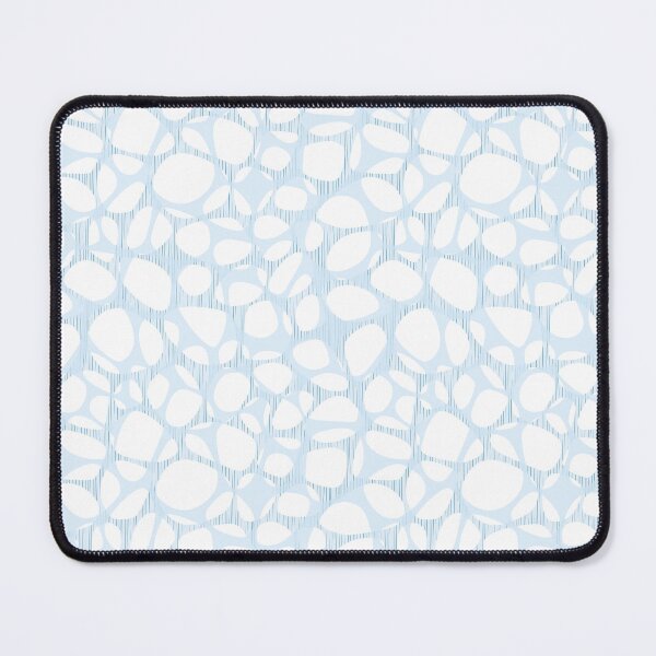 Item preview, Organic Lattice in Blue and White designed and sold by Squilla Design Studio.