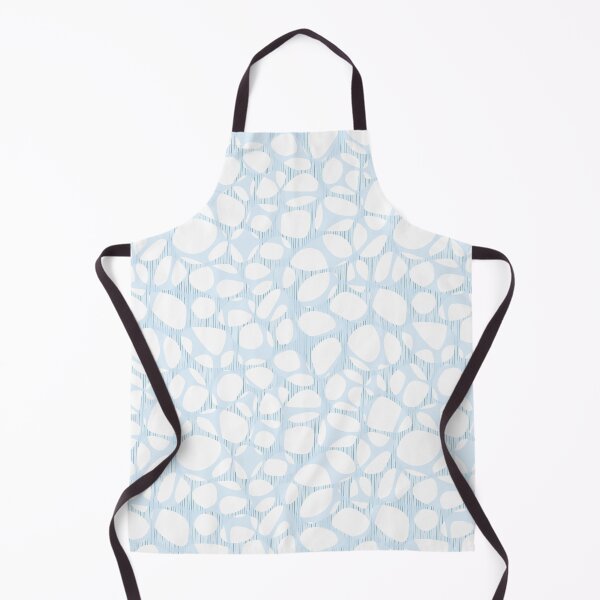 Item preview, Organic Lattice in Blue and White designed and sold by Squilla Design Studio.