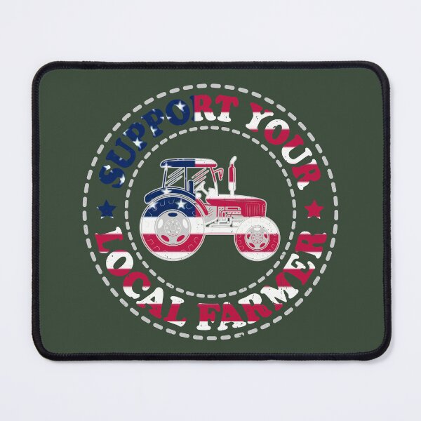 Item preview, Support Your Local Farmers, USA, Washington, America designed and sold by Cerulean-Shop.