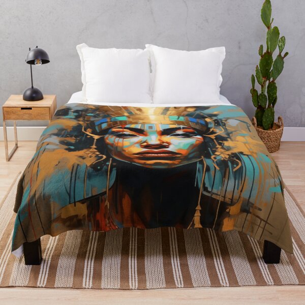 Item preview,  Inner Power -  Vibrant Modern Art Bold Abstract Eccentric Egyptian Design  designed and sold by NortonArt.