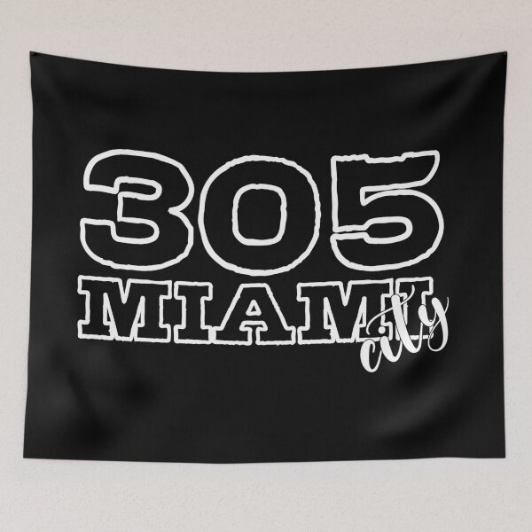 Item preview, 305 Miami City Typography designed and sold by patriotwardrobe.