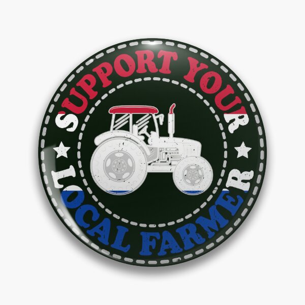 Item preview, Support Your Local Farmer, NL, Amsterdam, Netherlands designed and sold by Cerulean-Shop.
