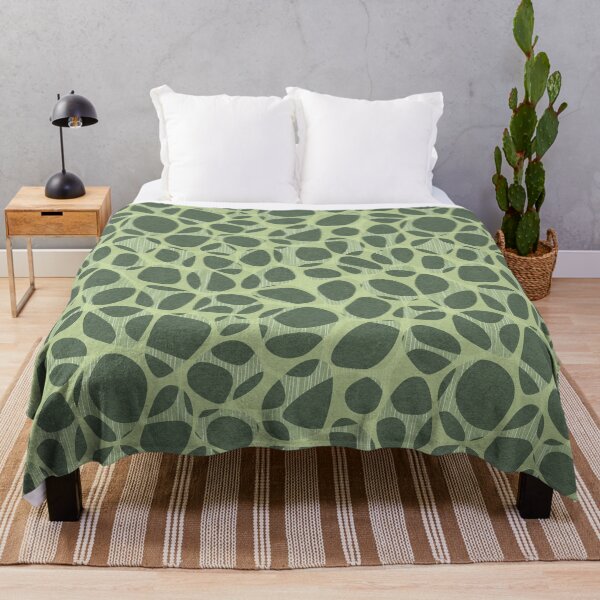 Item preview, Organic Lattice in Green designed and sold by Squilla Design Studio.