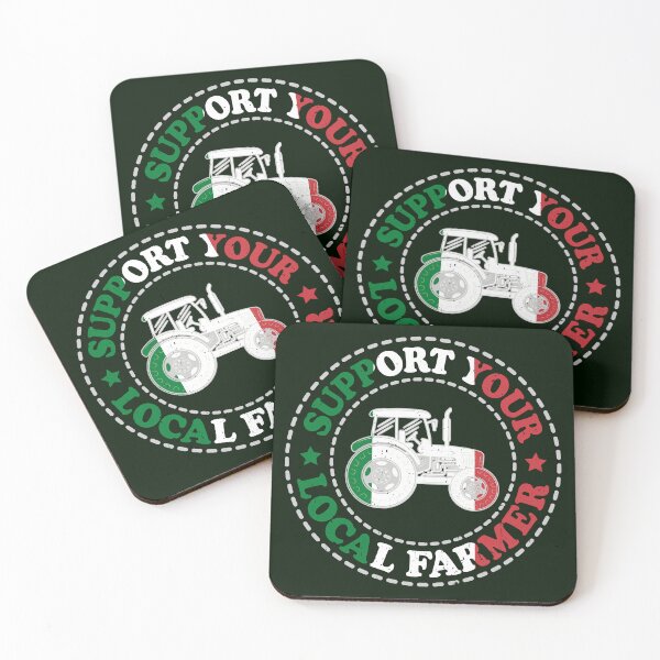 Item preview, Support Your Local Farmers, IT, Roma, Italy version designed and sold by Cerulean-Shop.