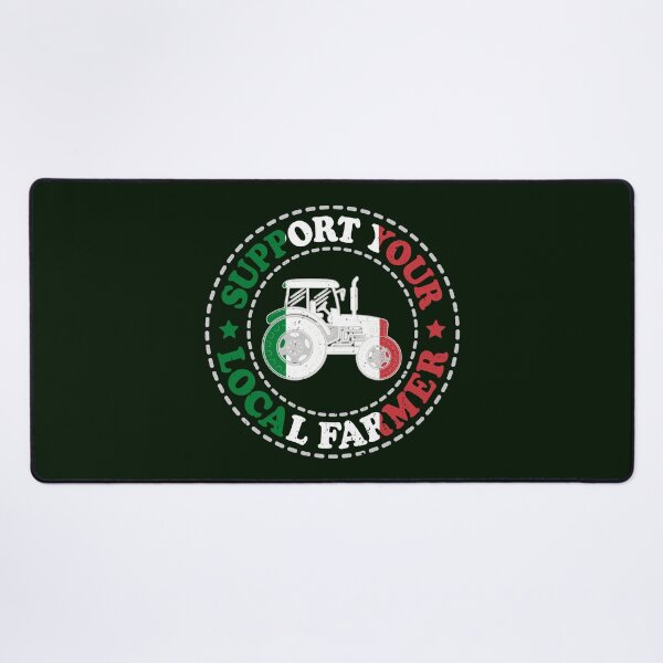 Item preview, Support Your Local Farmers, IT, Roma, Italy version designed and sold by Cerulean-Shop.