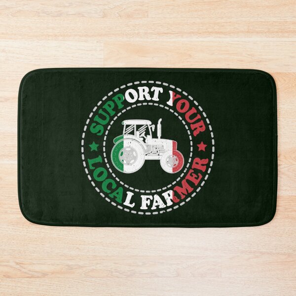 Item preview, Support Your Local Farmers, IT, Roma, Italy version designed and sold by Cerulean-Shop.
