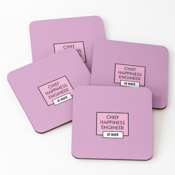 Item preview, Chief happiness engineer at work, occupation, profession designed and sold by Work life.