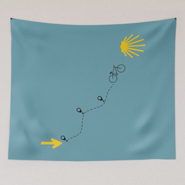 Item preview, Bicycle Route to the Vieira of the Camino de Santiago designed and sold by PeregrinosWay.