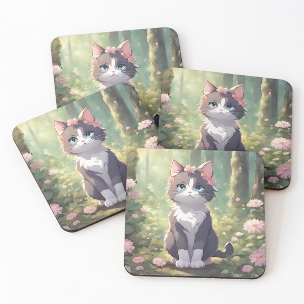 Item preview, Gata encantada da floresta designed and sold by Loprado.