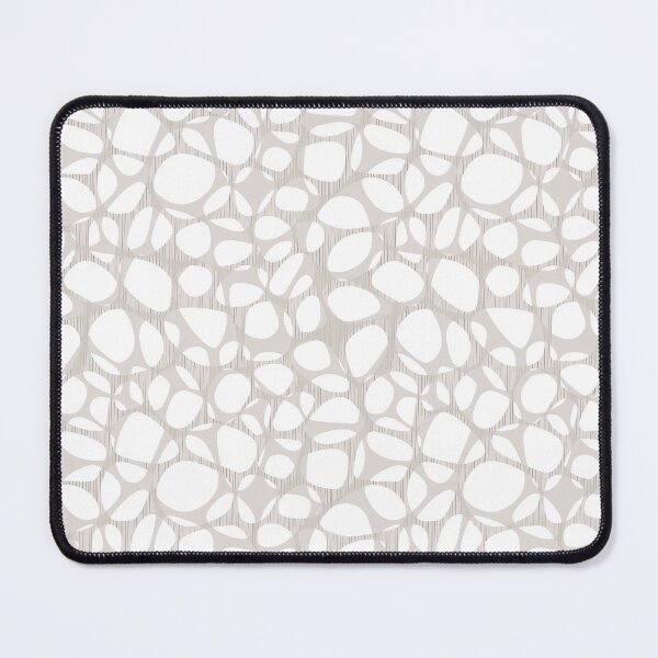 Item preview, Organic Lattice in Taupe and White designed and sold by Squilla Design Studio.