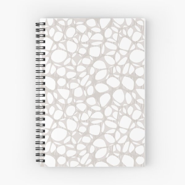 Item preview, Organic Lattice in Taupe and White designed and sold by Squilla Design Studio.