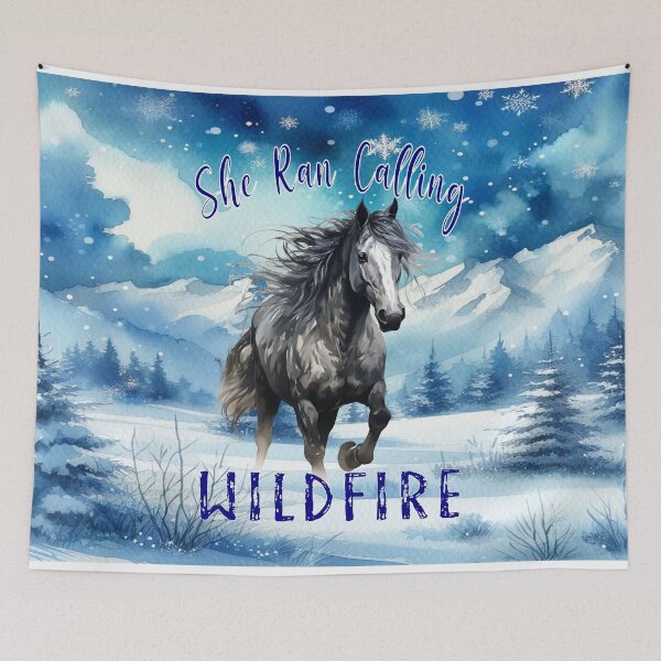 Item preview, Wildfire's Blizzard Adventure: She Ran Calling Wildfire designed and sold by MysticOzzy.