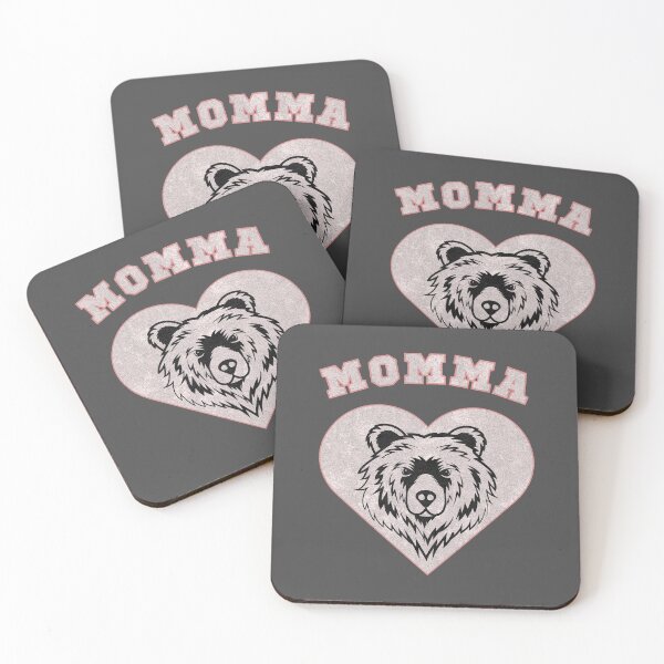 Item preview, Momma Bear retro comfy cuddly athletic jersey design for moms designed and sold by ShaneCRob.