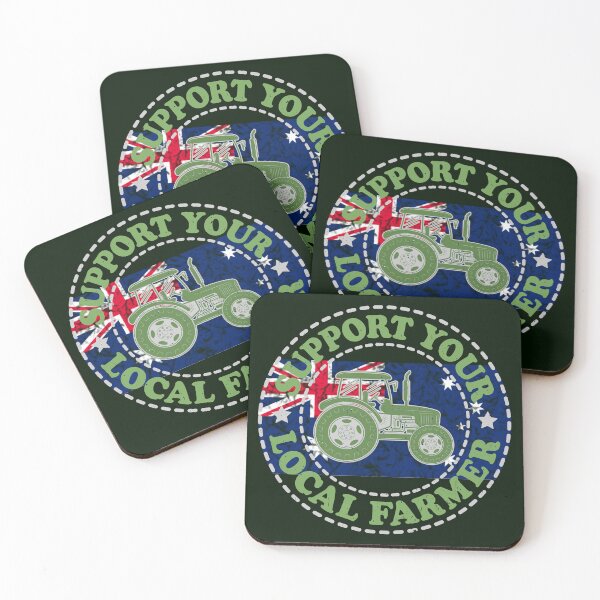 Item preview, Support Your Local Farmers, AU, Canberra, Australia version designed and sold by Cerulean-Shop.