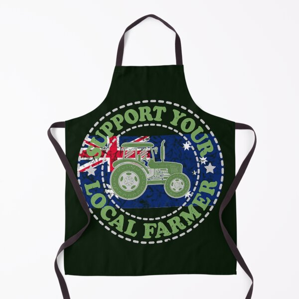 Item preview, Support Your Local Farmers, AU, Canberra, Australia version designed and sold by Cerulean-Shop.