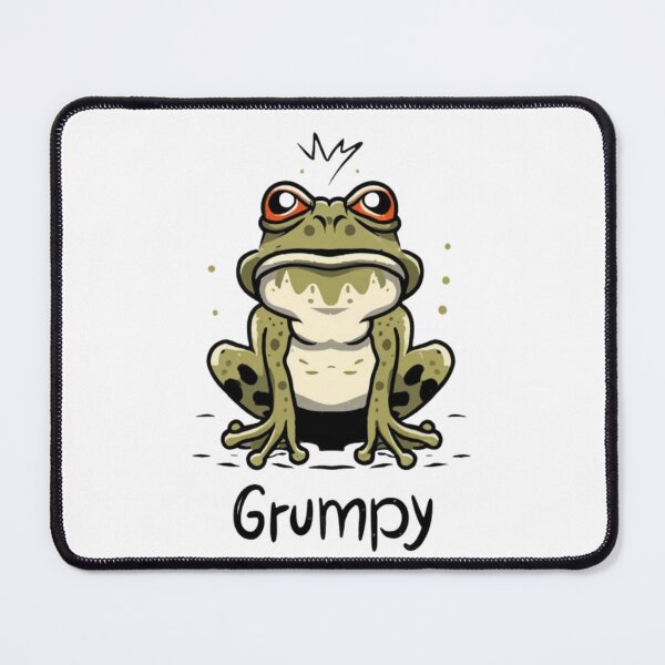 Item preview, Grumpy frog designed and sold by Echo Aesthetics.