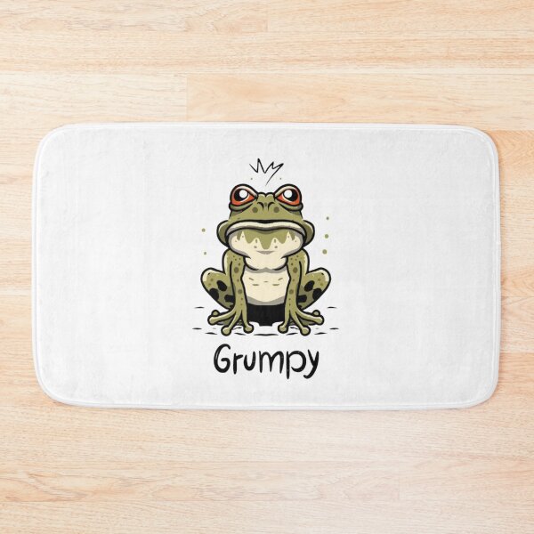 Item preview, Grumpy frog designed and sold by Echo Aesthetics.