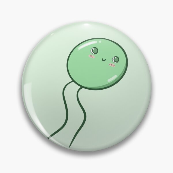 Item preview, Cute microalga with flagella designed and sold by Shellylune.