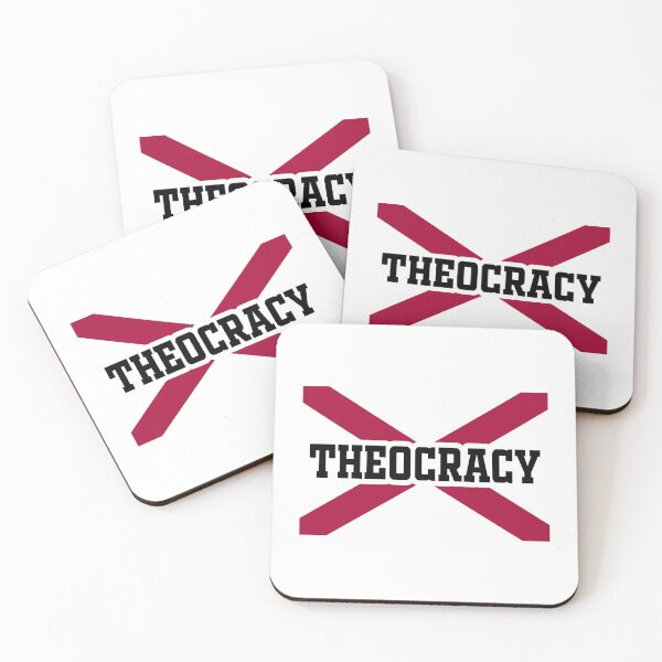 Item preview, Say NO to Theocracy designed and sold by PrairieGrouse.
