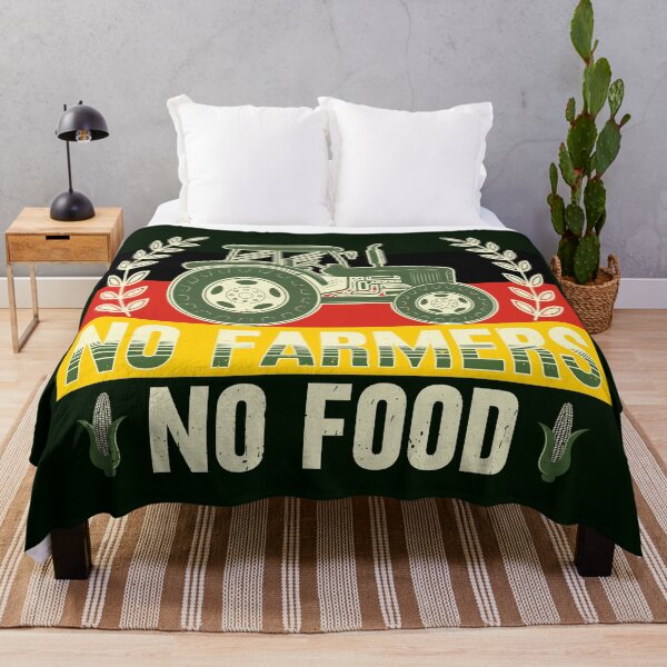 Item preview, No Farmers No Food, Corn, DE, Grain, Tractor, Germany designed and sold by Cerulean-Shop.