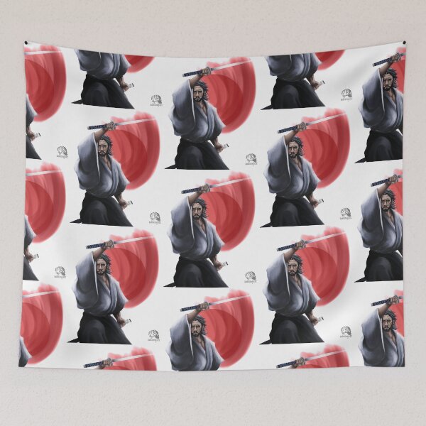 Item preview, Milo Ventimiglia original take as a Samurai Warrior 2 designed and sold by rachelmbradyart.