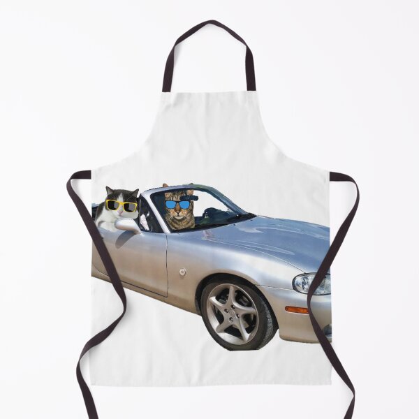 Item preview, Cats are chilling in Mazda designed and sold by Korona Biker Art.