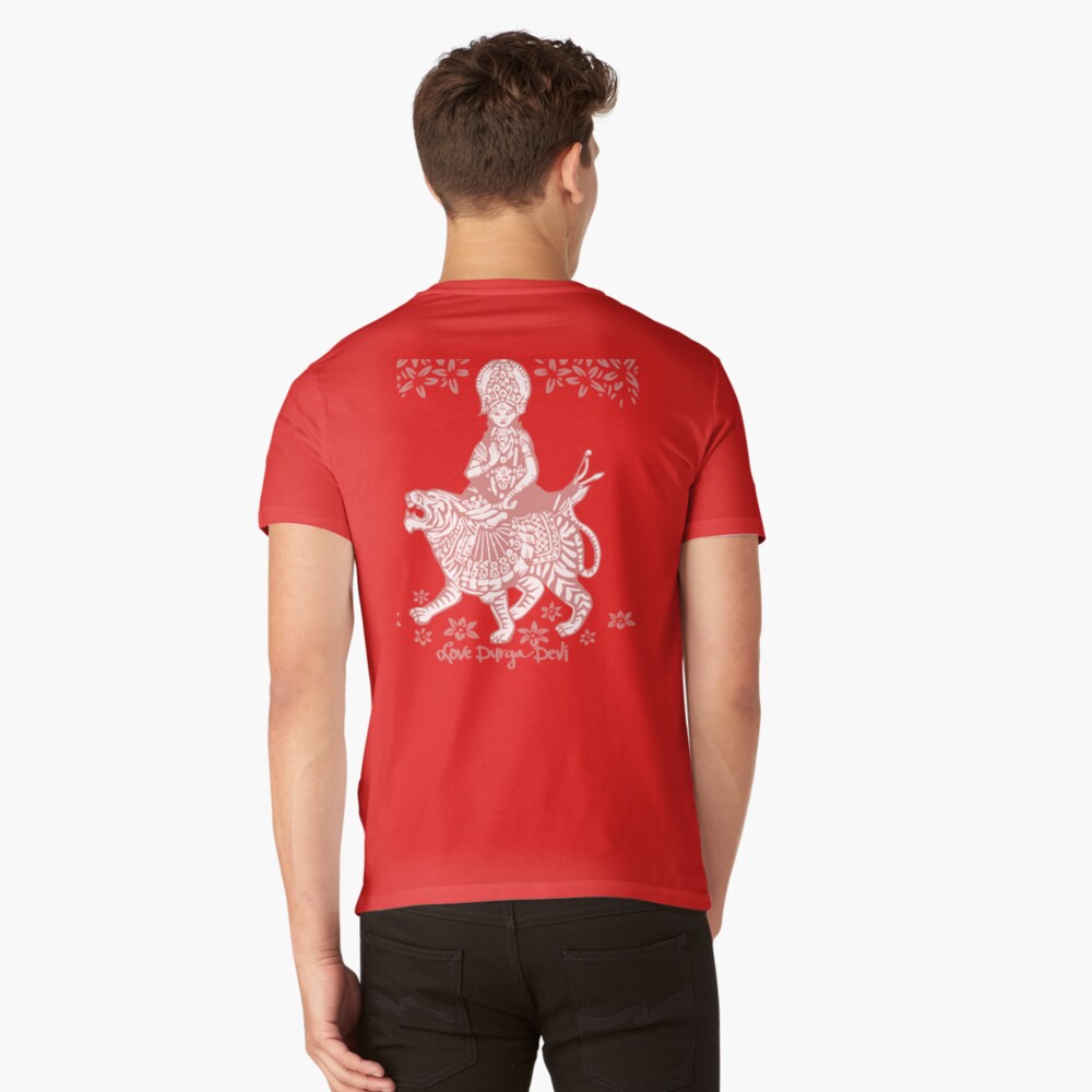 Item preview, V-Neck T-Shirt designed and sold by AbhiDurgaDevi.