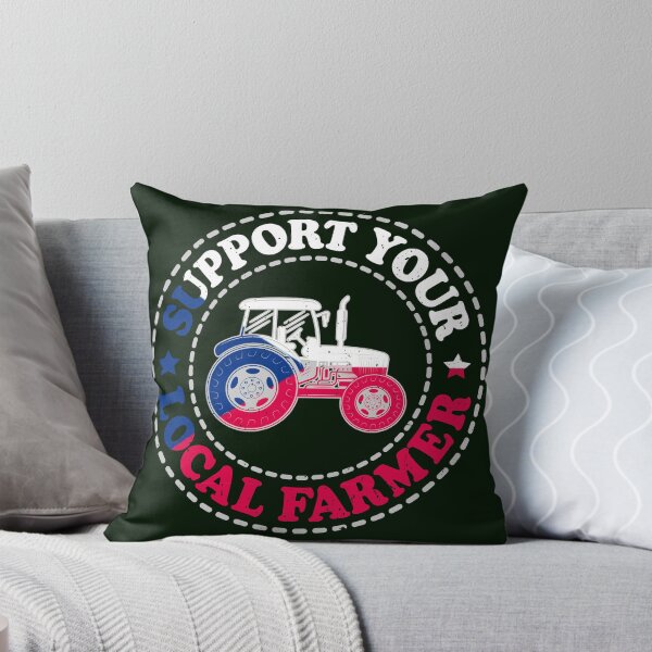 Item preview, Support Your Local Farmer, CZ, Czech Republic, Prague, Tractor designed and sold by Cerulean-Shop.