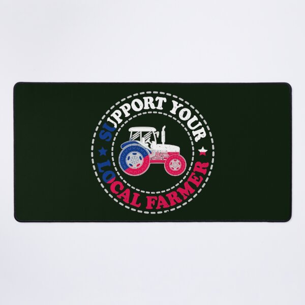 Item preview, Support Your Local Farmer, CZ, Czech Republic, Prague, Tractor designed and sold by Cerulean-Shop.