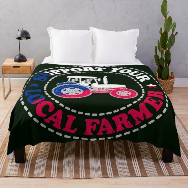 Item preview, Support Your Local Farmer, CZ, Czech Republic, Prague, Tractor designed and sold by Cerulean-Shop.