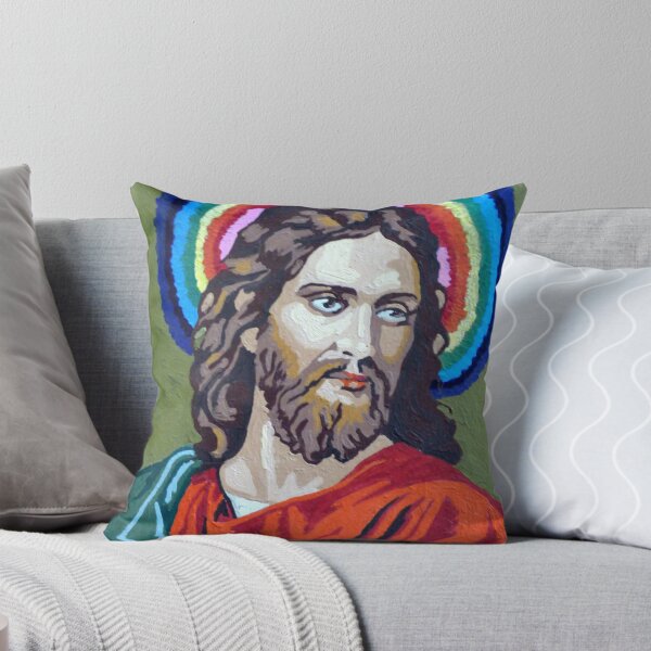 Item preview, Rainbow Jesus designed and sold by artbybutterfly.