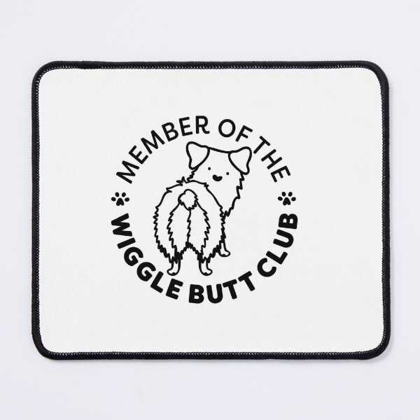 Item preview, Wiggle Butt Club Sticker Design designed and sold by PurdyThings.