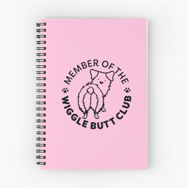 Item preview, Wiggle Butt Club Sticker Design designed and sold by PurdyThings.