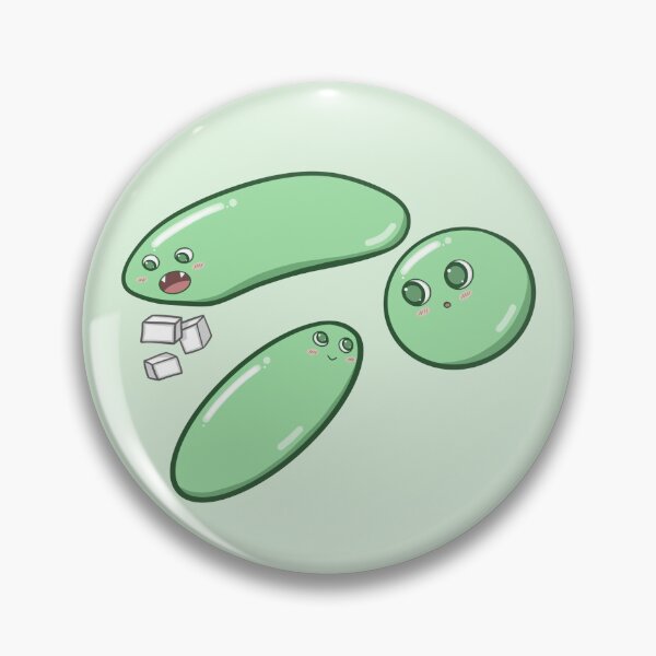 Item preview, Cute microalgae eating sugar (Heterotrophic, mixotrophic) designed and sold by Shellylune.