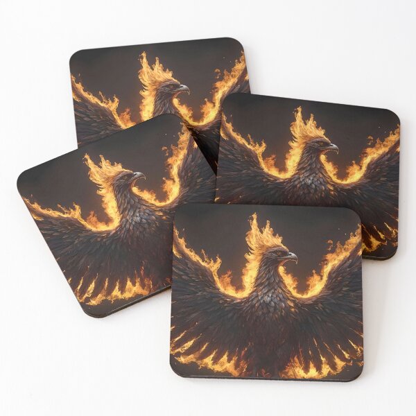 Item preview, amazing fiery phoenix artwork designed and sold by Artful Dreams.