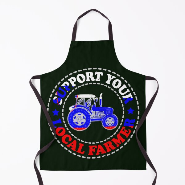 Item preview, Support Your Local Farmers, SI, Slovenia, Ljubljana, Tractor designed and sold by Cerulean-Shop.