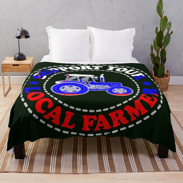 Item preview, Support Your Local Farmers, SI, Slovenia, Ljubljana, Tractor designed and sold by Cerulean-Shop.