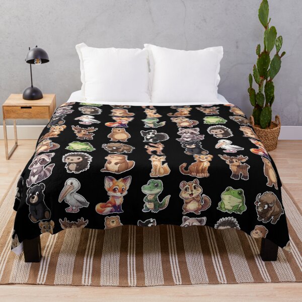 Item preview, US Animals Kawaii Inspired Art and Stickers designed and sold by CDC40.