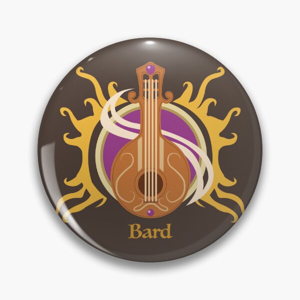 Item preview, Baldurs Gate Bard Minimalist designed and sold by ThomasTreeArt.