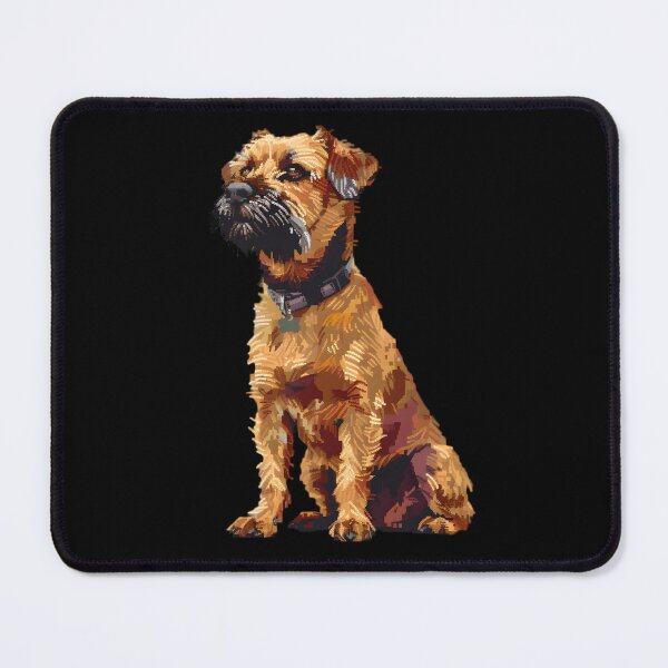 Item preview, 16-bit Border Terrier designed and sold by CUTEDOGGIEZ.