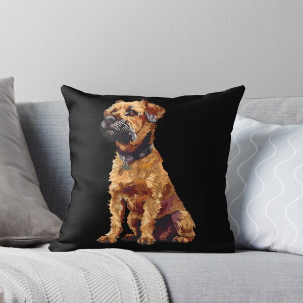 Item preview, 16-bit Border Terrier designed and sold by CUTEDOGGIEZ.