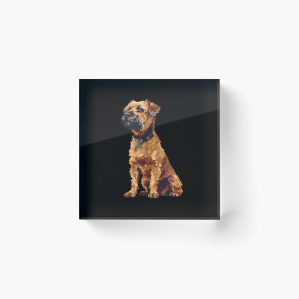 Item preview, 16-bit Border Terrier designed and sold by CUTEDOGGIEZ.