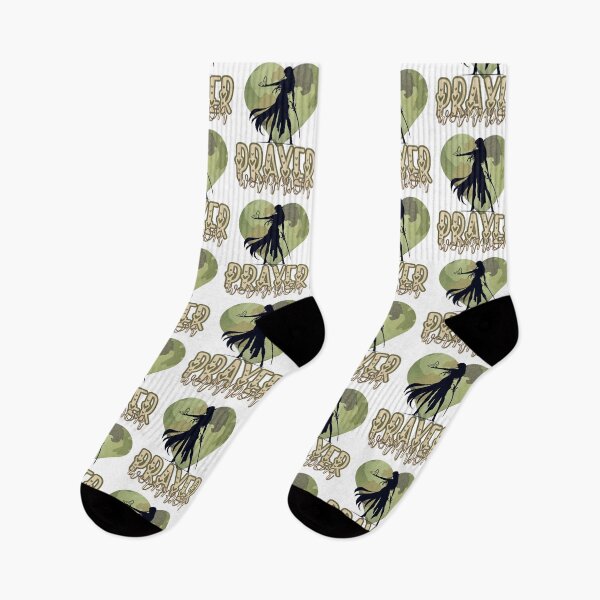 Item preview, Camo heels prayer warrior designed and sold by ArtFeverShop.