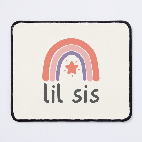 Item preview, Lil Sis - Cute Rainbow- Gift For Your Little Sister designed and sold by patternjp.